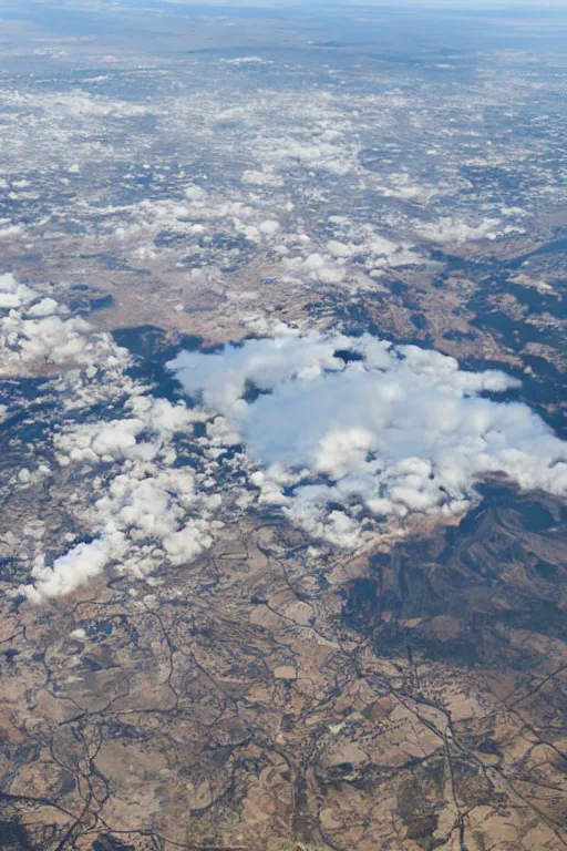 Prompt: photograph of giant crack! in! the! clouds!!!!!!!!!!!!!!!!!! above southern california city