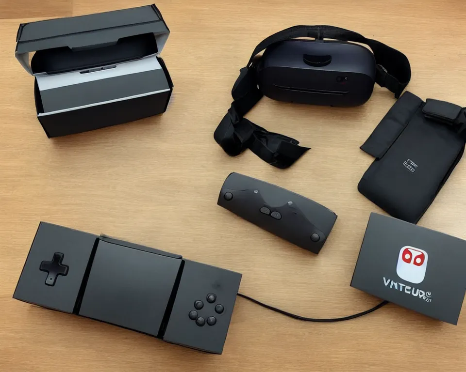 Image similar to nintendo VR headset box