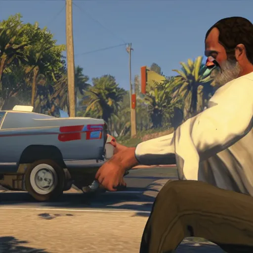 Image similar to Jesus Christ in GTA 5