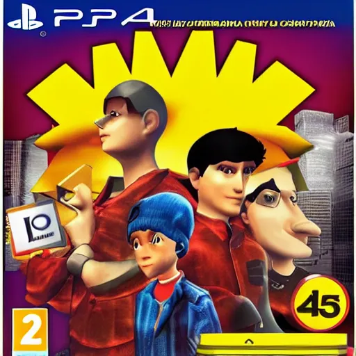 Image similar to box art for a playstation 2 game