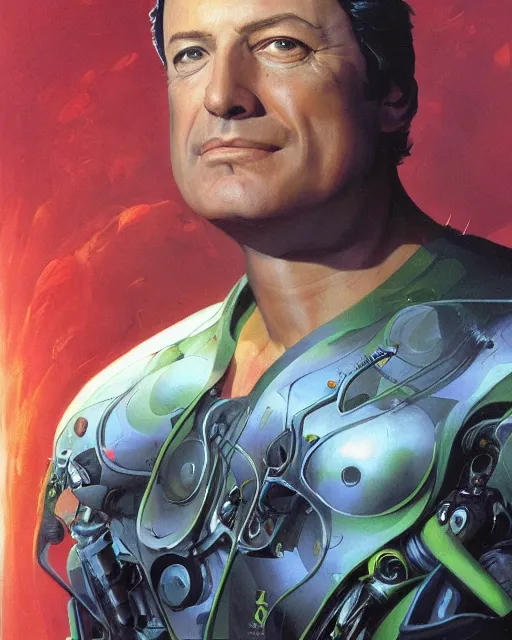 Image similar to matteo renzi by peter andrew jones, hyper detailed