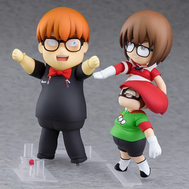 Image similar to peter griffin, an anime nendoroid of peter griffin, figurine, detailed product photo