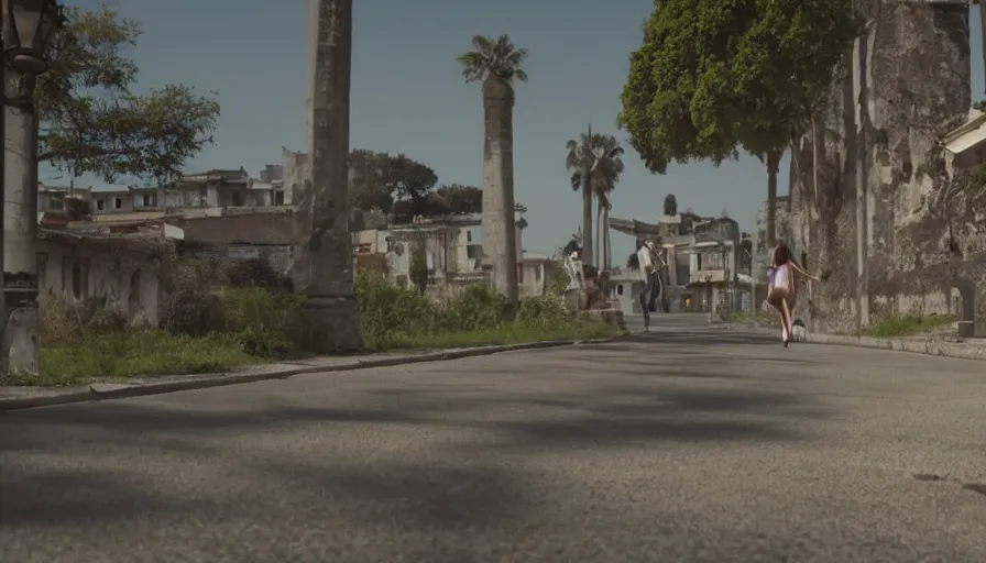 Prompt: escherischia coli running away from a pharmaceutical company representative, illustration, cinematic lighting, establishing shot