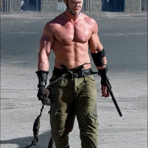 Image similar to chris hemsworth as the jackal