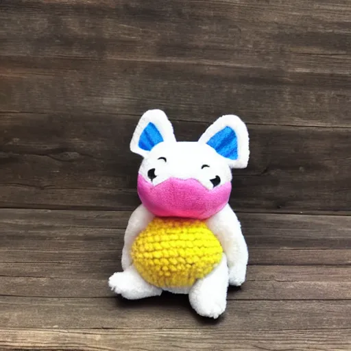 Image similar to sun rays beaming down on a togepi beanie baby