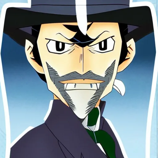 Prompt: Jigen Daisuke from Lupin the Third