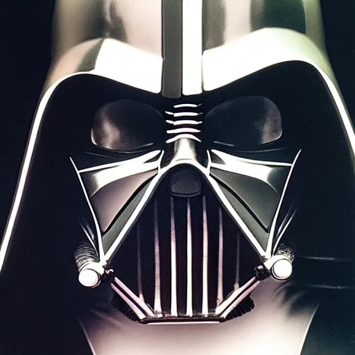 Image similar to photo portrait of Darth Vader by Annie Leibowitz photorealistic