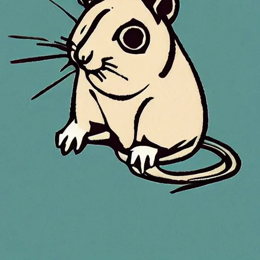 Image similar to art deco disco hamster