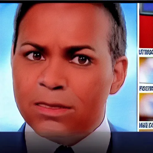 Image similar to typical screenshot from fox news show