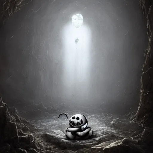 Image similar to michal karcz surrealism drawing of end of time. , in the style of jack skellington, in the style of a clown, loony toons style, horror theme, detailed, elegant, intricate, 4k, Renaissance painting