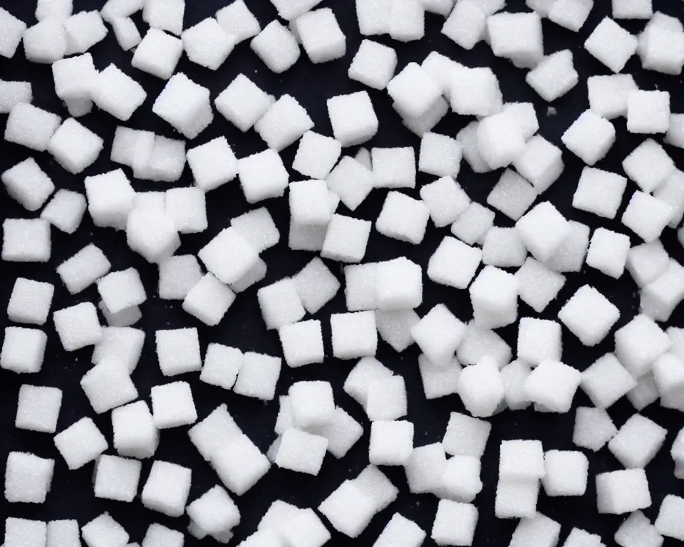 Image similar to sugar cubes in space