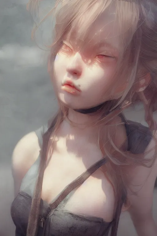 Image similar to a very fat trucker, intricate and soft by miho hirano, ruan jia, yoshitaka amano, wlop, vray render, artstation, deviantart, pinterest, 5 0 0 px models