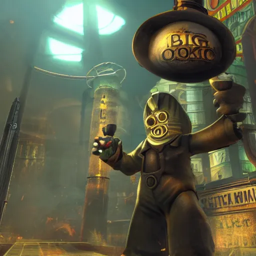 Image similar to big bioshock chungus, high resolution photo