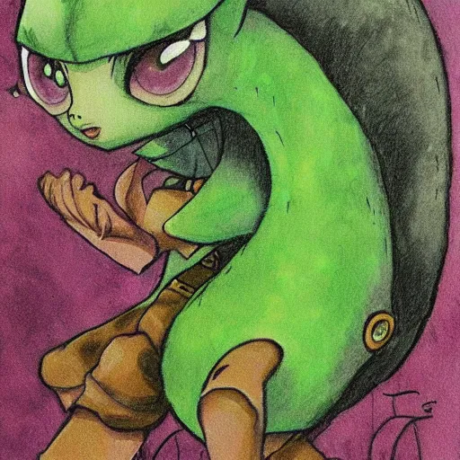 Image similar to saria art by oda