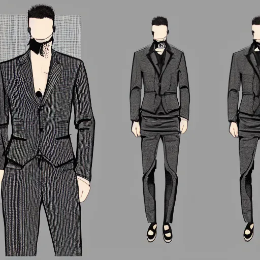 fashion design men sketches