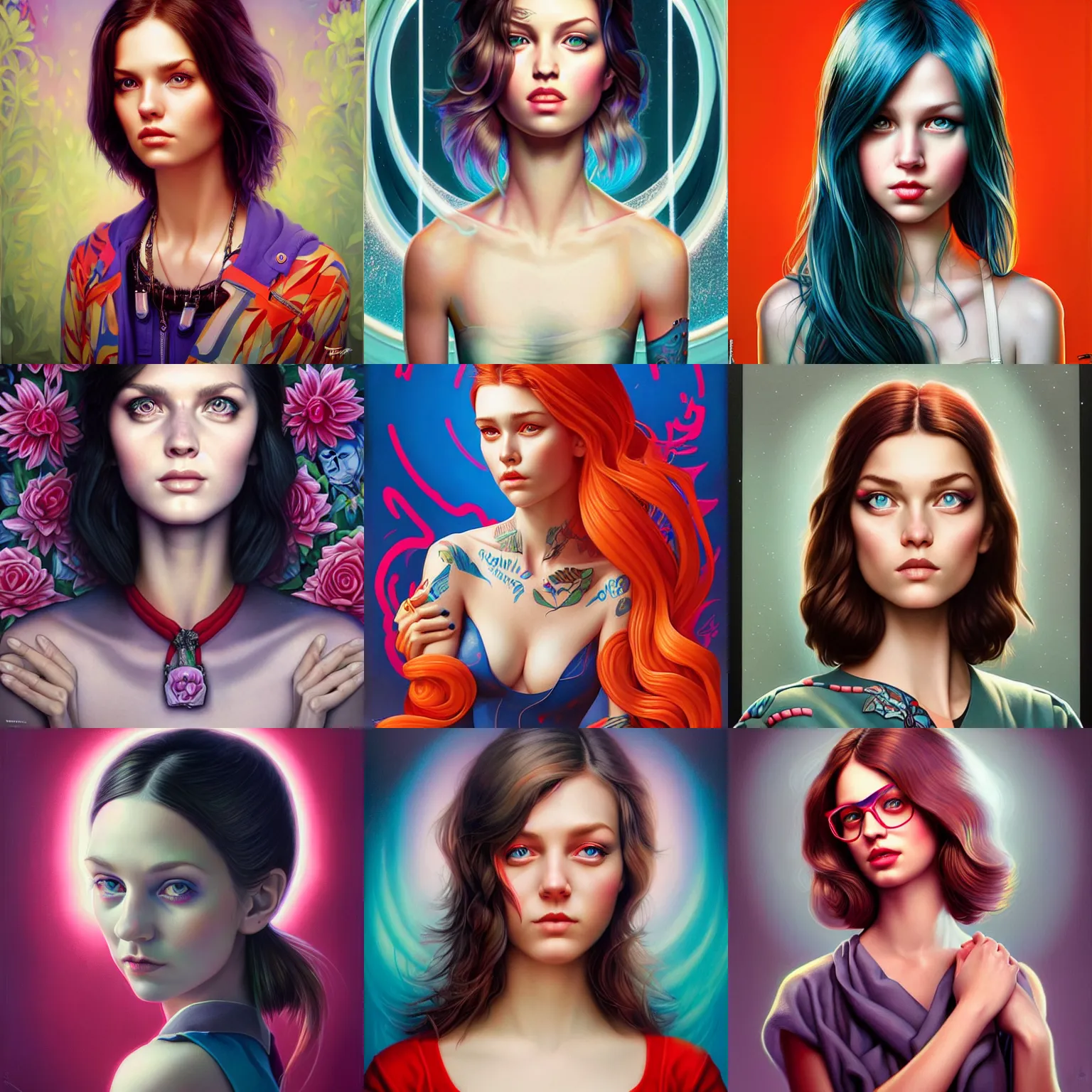 Image similar to sarah down finder portrait, Pixar style, by Tristan Eaton Stanley Artgerm and Tom Bagshaw.