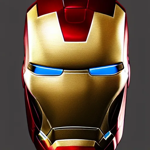 Prompt: a photorealistic painting of Iron Man 3D render