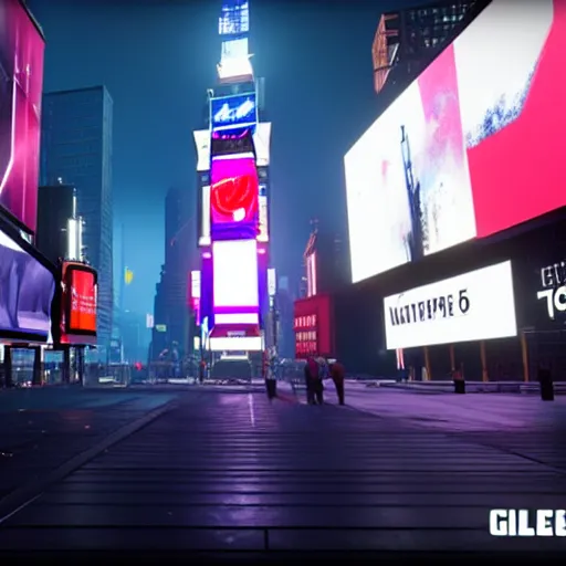 Image similar to still image of times square in the tower of destiny 2, destiny 2, unreal engine 5, screenshot