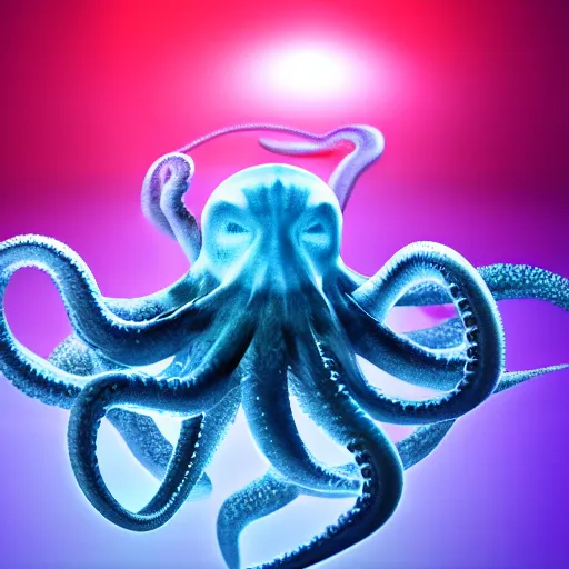 Prompt: an x - ray of an octopus, under water, realistic octane render, high detail