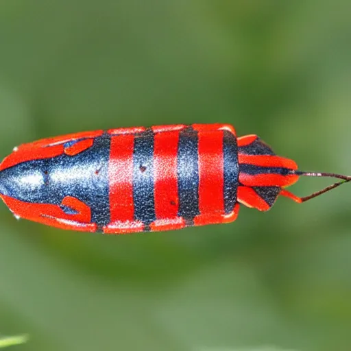 Image similar to candy - striped leafhopper,