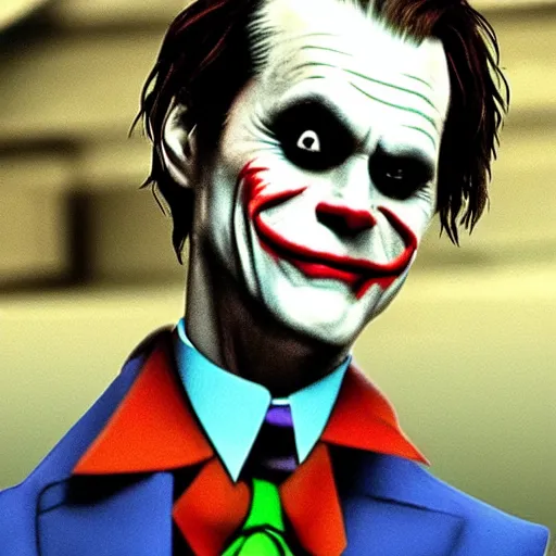 Image similar to jim carrey as the joker