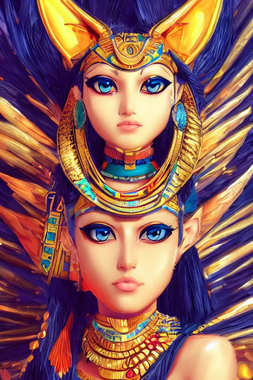 Egyptian Goddess by kennybinban on DeviantArt