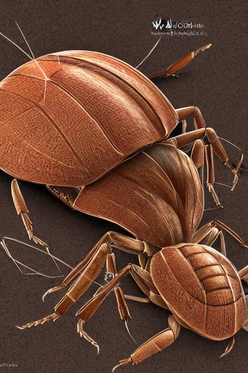 Prompt: woodlouse, highly detailed, digital art, sharp focus, trending on art station, illustration