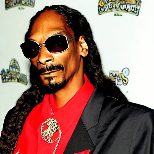 Prompt: Snoop Dogg. Curvy Female body. Feminine Features. Calvin Broadus. FROG.
