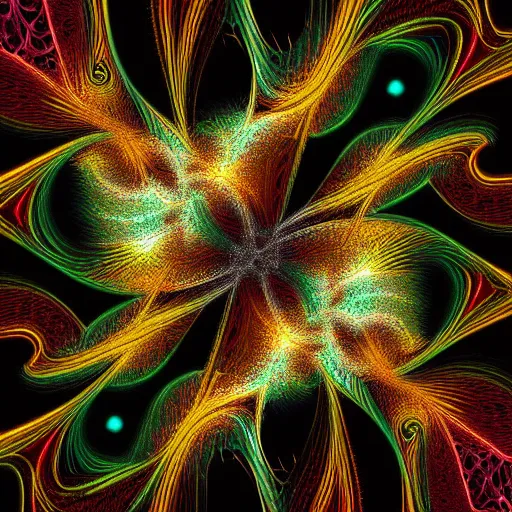 aesthetic act in apophysis style fractal, digital | Stable Diffusion ...