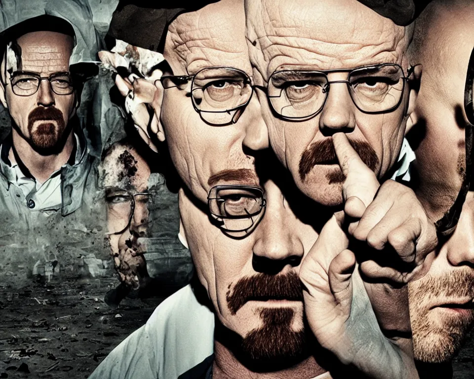 Image similar to breaking bad as a horror movie