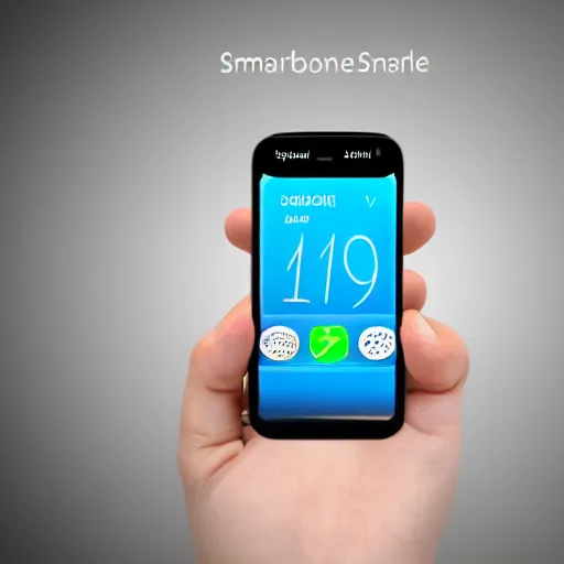 Image similar to a futuristic smarphone