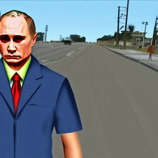 Image similar to Putin in gta San Andreas