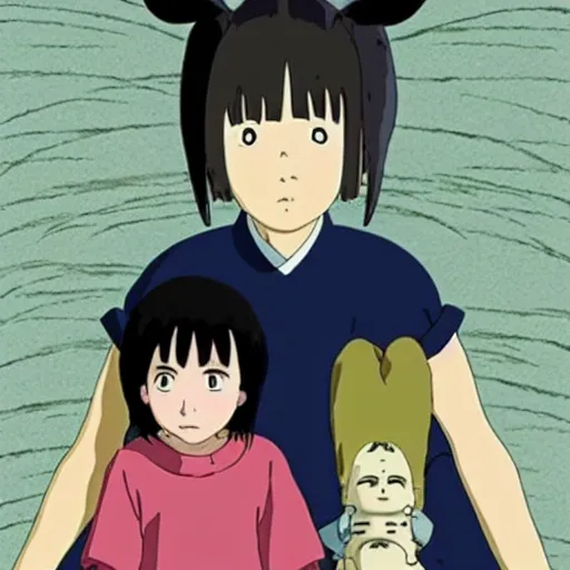 Prompt: portrait from Spirited Away (2001)