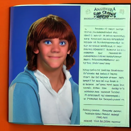 Image similar to a hyper realistic award winning yearbook photo of shaggy from scooby - doo