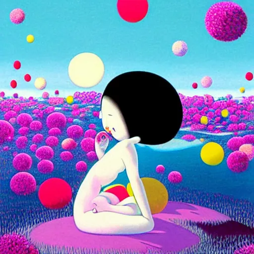 Image similar to bliss by Chiho Aoshima