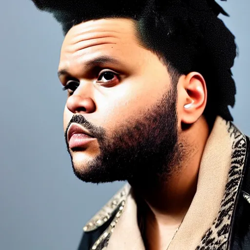 Prompt: The weeknd as mexican