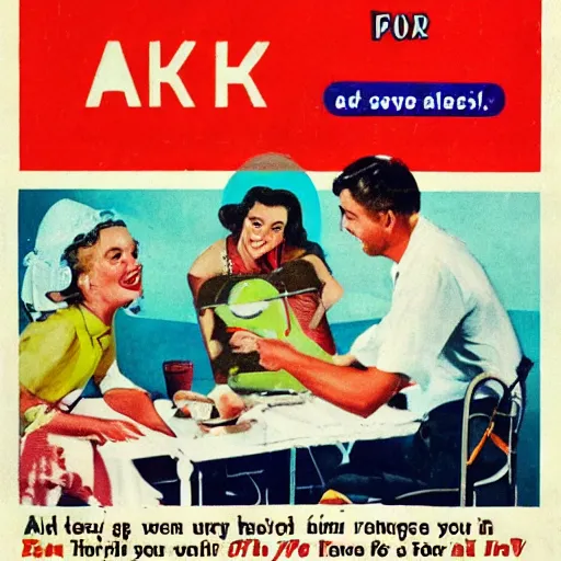 Image similar to advertisement for GAK