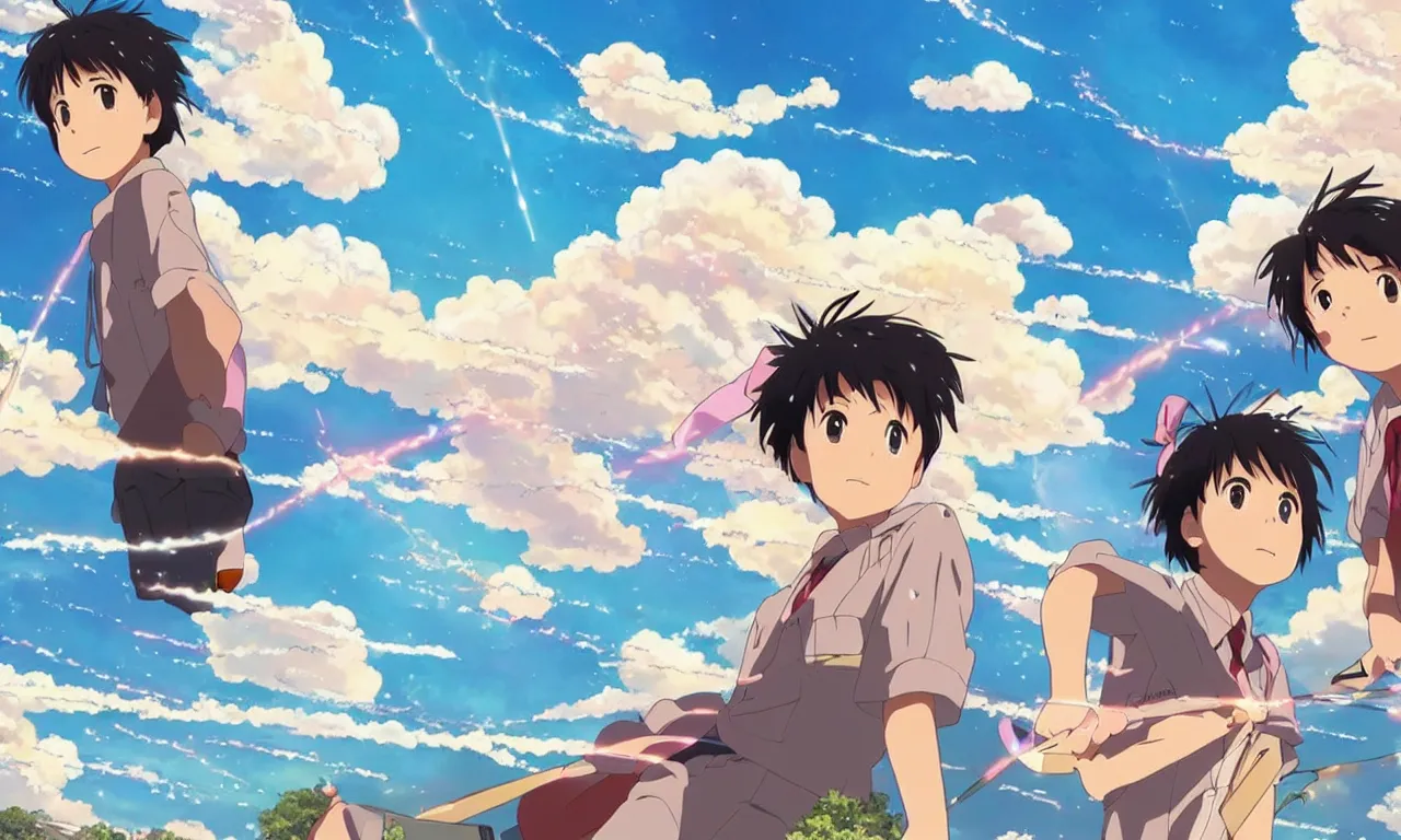 Prompt: the movie your name