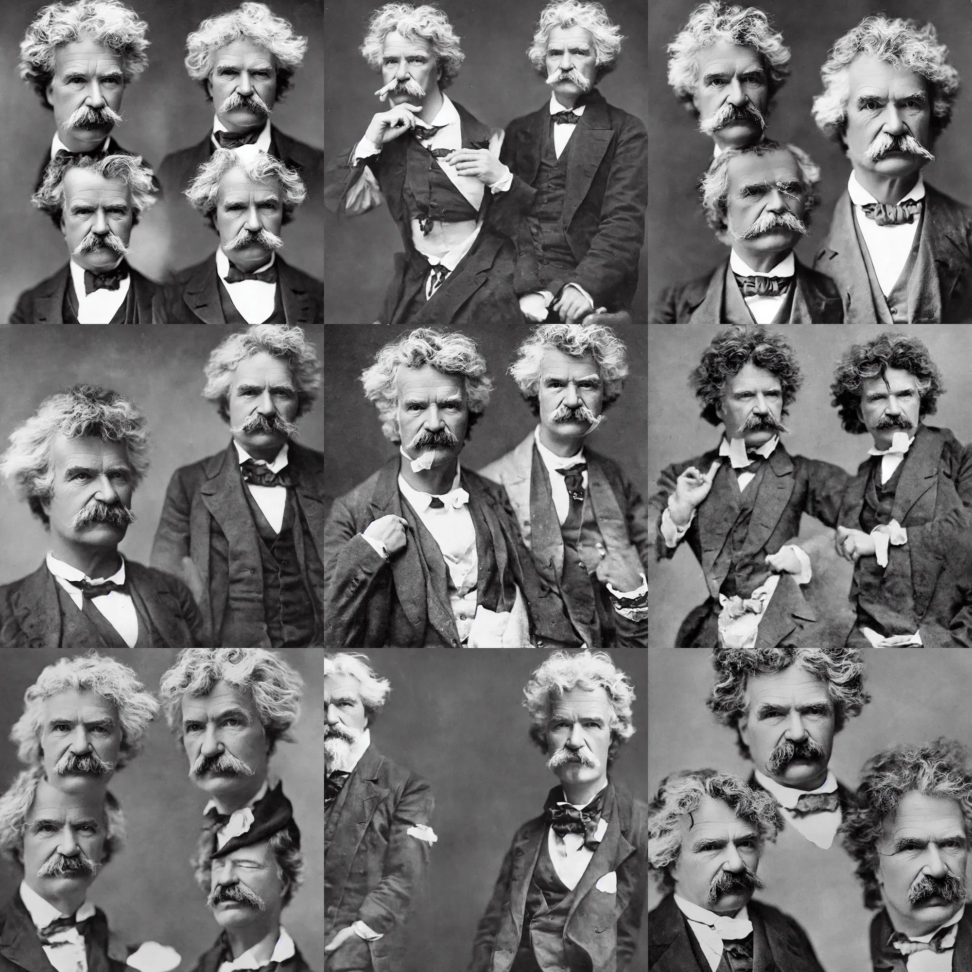 Prompt: Mark Twain