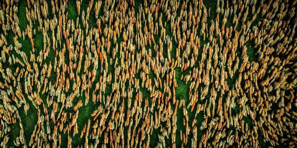 Image similar to closeup of a forest made of beautiful female human bodies