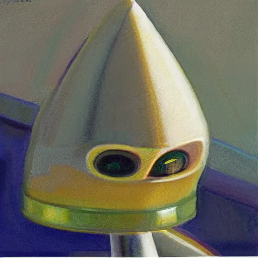 Image similar to alien by wayne thiebaud