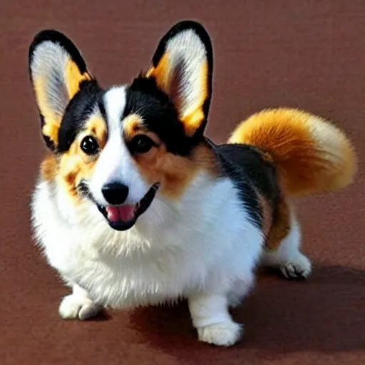 Prompt: A Corgi mixed with a Chinese dragon.