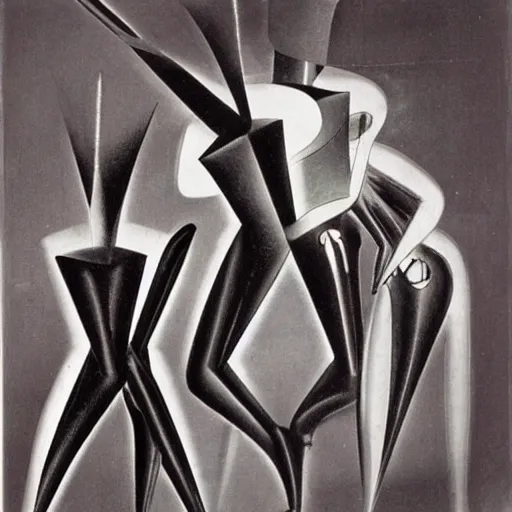 Image similar to cyborgs by man ray