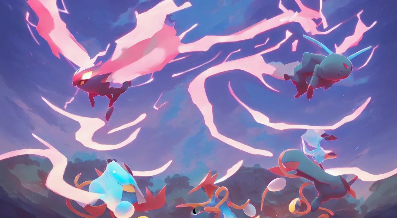 Image similar to pokemon unova region, in marble incrusted of legends heartstone official fanart behance hd by Jesper Ejsing, by RHADS, Makoto Shinkai and Lois van baarle, ilya kuvshinov, rossdraws global illumination