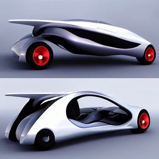 Image similar to a car with wings, concept, realistic, futuristic, soft lighting
