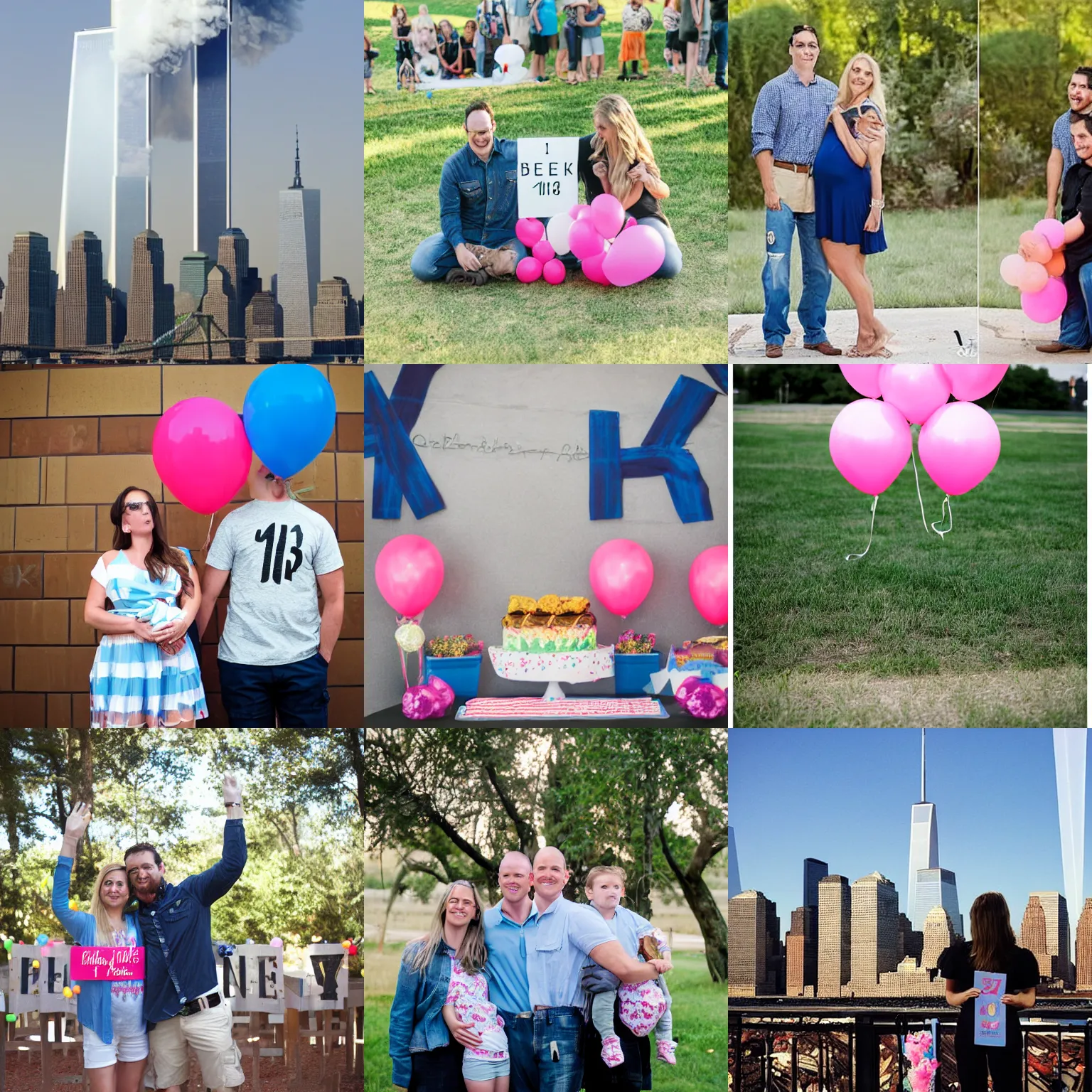 Image similar to gender reveal 9 / 1 1