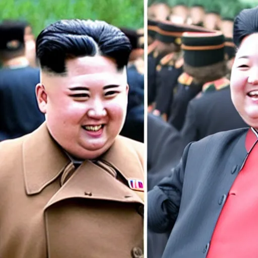 Image similar to a female Kim Jong-Un