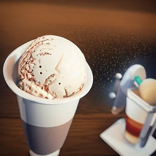 Prompt: “ice cream beer” | ultra realistic, unreal engine, trending on Instagram