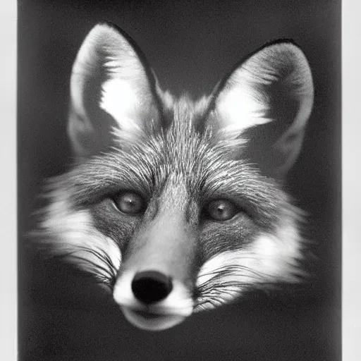 Image similar to 35mm photo of fox, IMAX, gelatine silver process, by Edward Sherriff Curtis