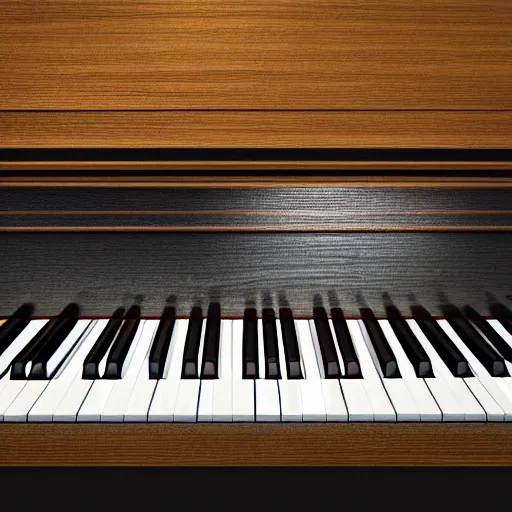 Image similar to piano with teeth for keys, horror, 8 k, trending on art station